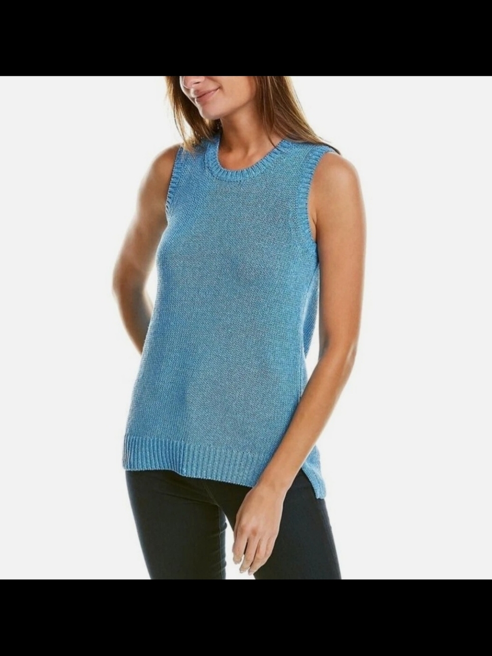 J. McLaughlin Alto Knit Sleeveless Top Size Small